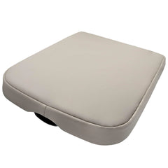NHILES front view of gray center console lid showing fit and finish benefit