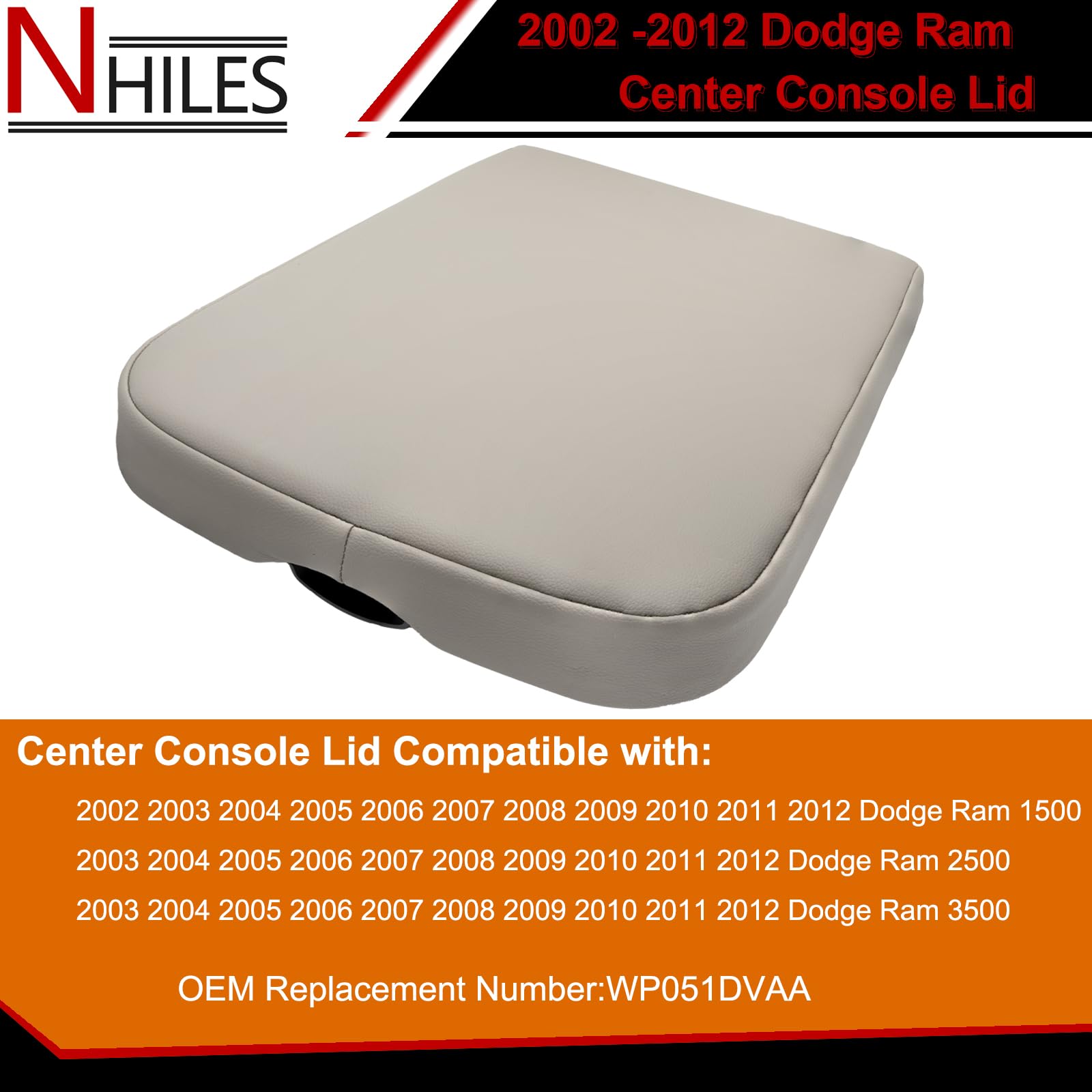NHILES close-up of lid texture highlighting durable surface and wear resistance