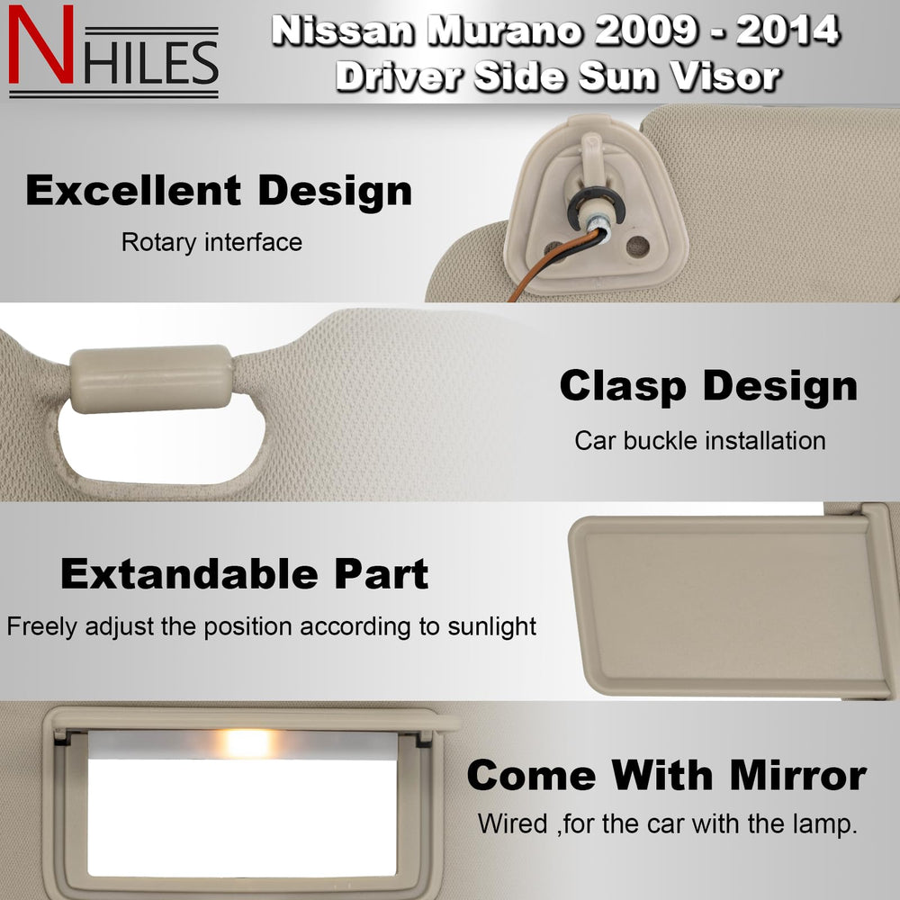 NHILES visor held by hand showing scale and user-friendly size