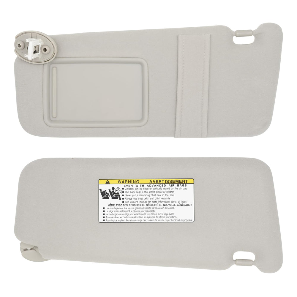 NHILES visor held in hand for scale showing correct size for Venza driver side