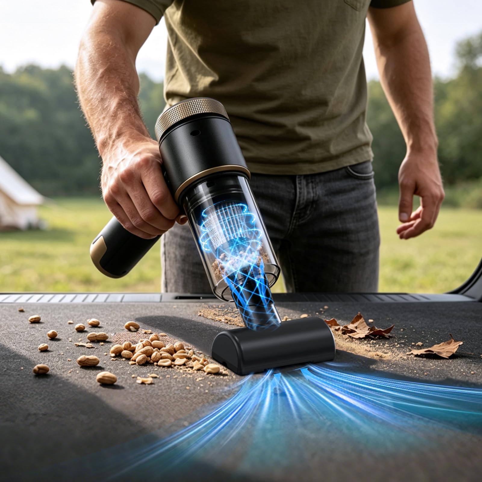 NHOWIN assorted nozzles and attachments showing multi-function versatility benefit