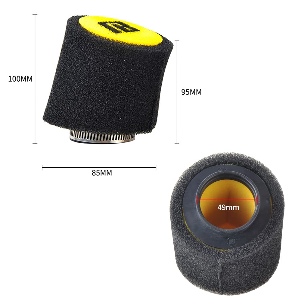 nibbi angled bent profile demonstrating improved intake airflow benefit