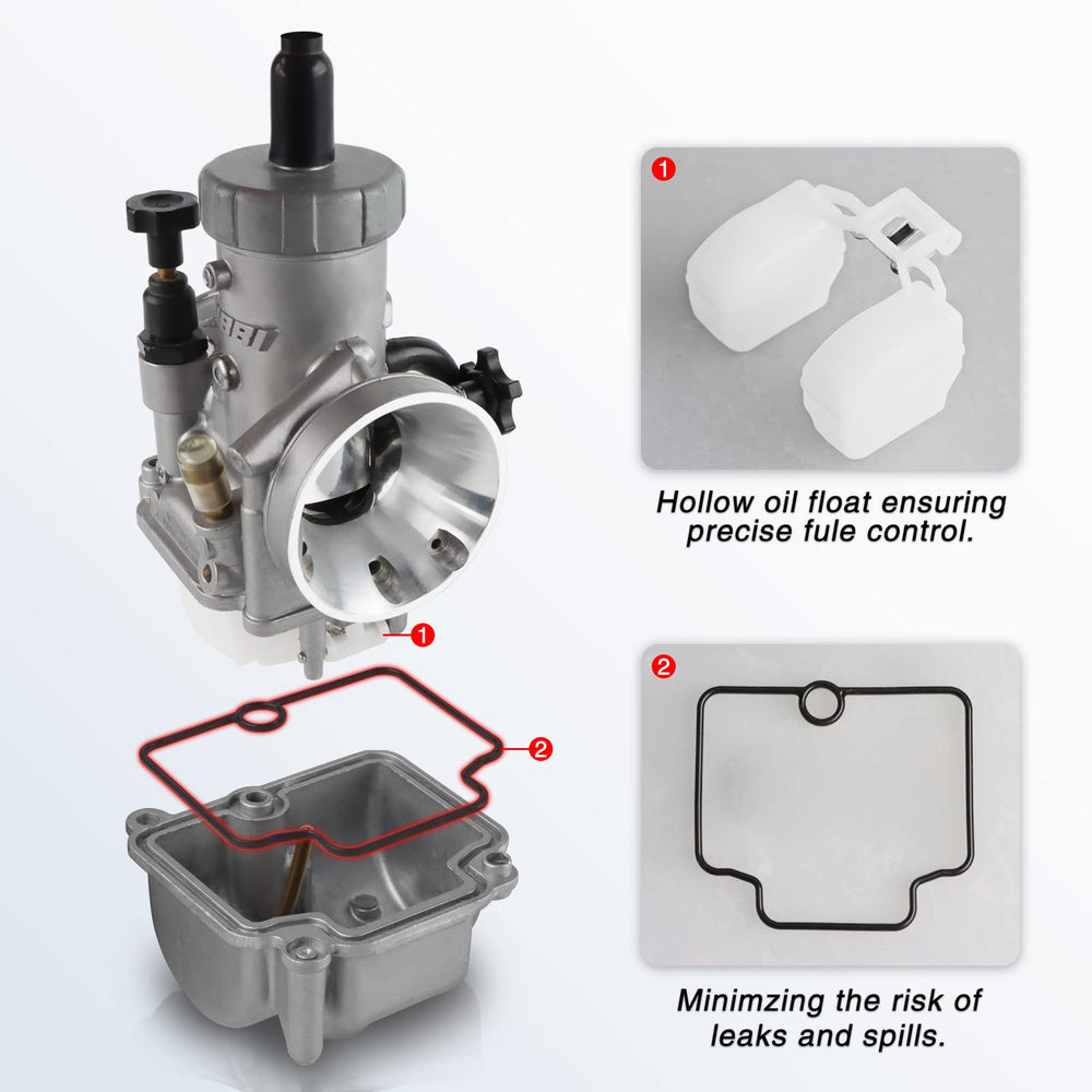 nibbi carburetor beside ruler showing dimensions for correct replacement