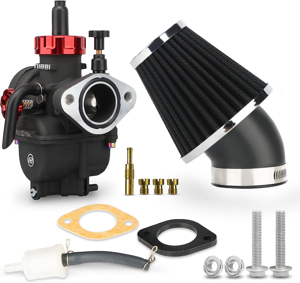 nibbi PE19 front view showing throttle bore and mounting, helps verify fit