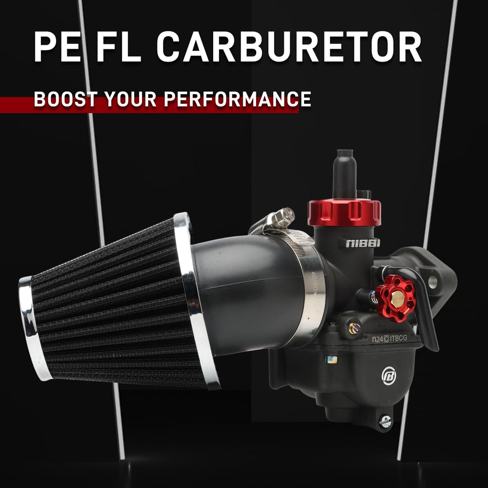 nibbi carburetor on a workbench with tools showing easy serviceability benefits