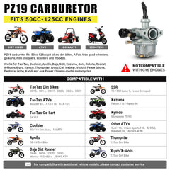 nibbi carburetor float bowl detail showing cleanable parts benefit