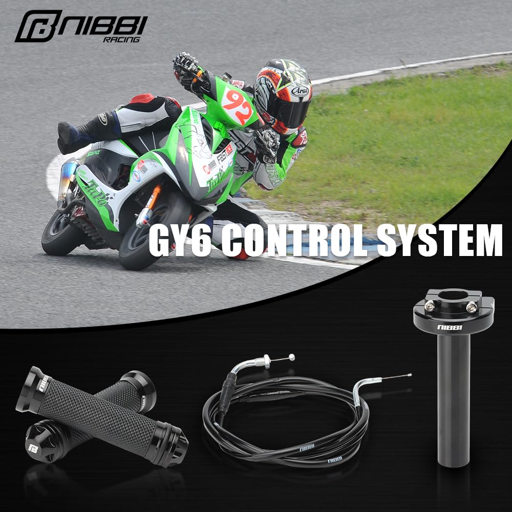 nibbi throttle in a rider lifestyle scene illustrating comfort and reliable performance on the road