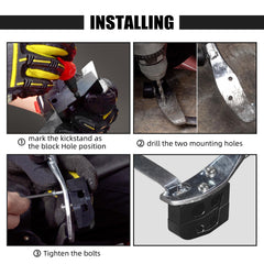 NICECNC close-up of bracket detail and hardware for secure installation