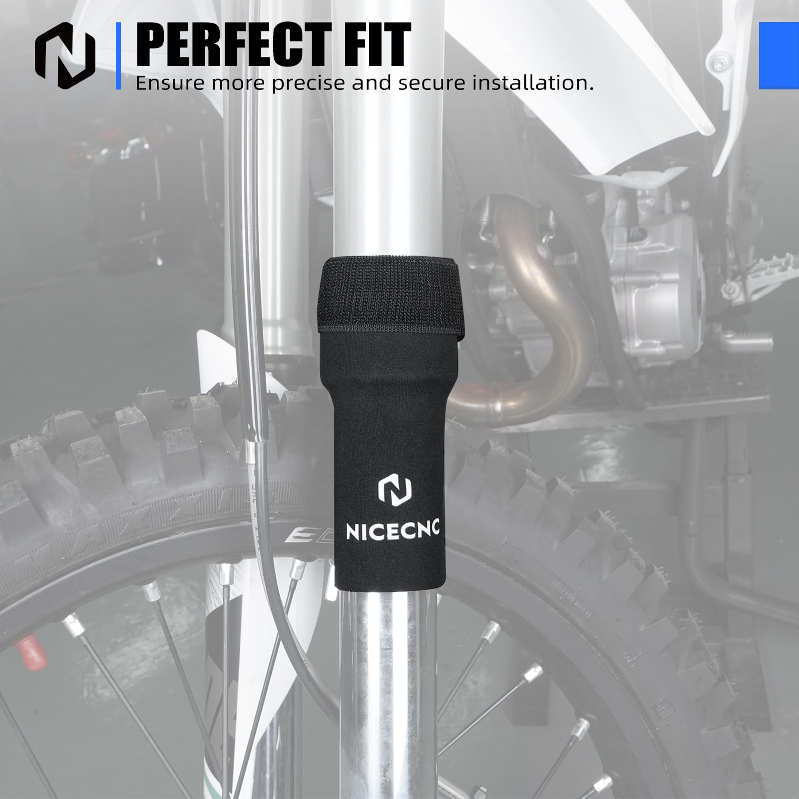 NICECNC close-up of neoprene texture and stitching for durable abrasion resistance