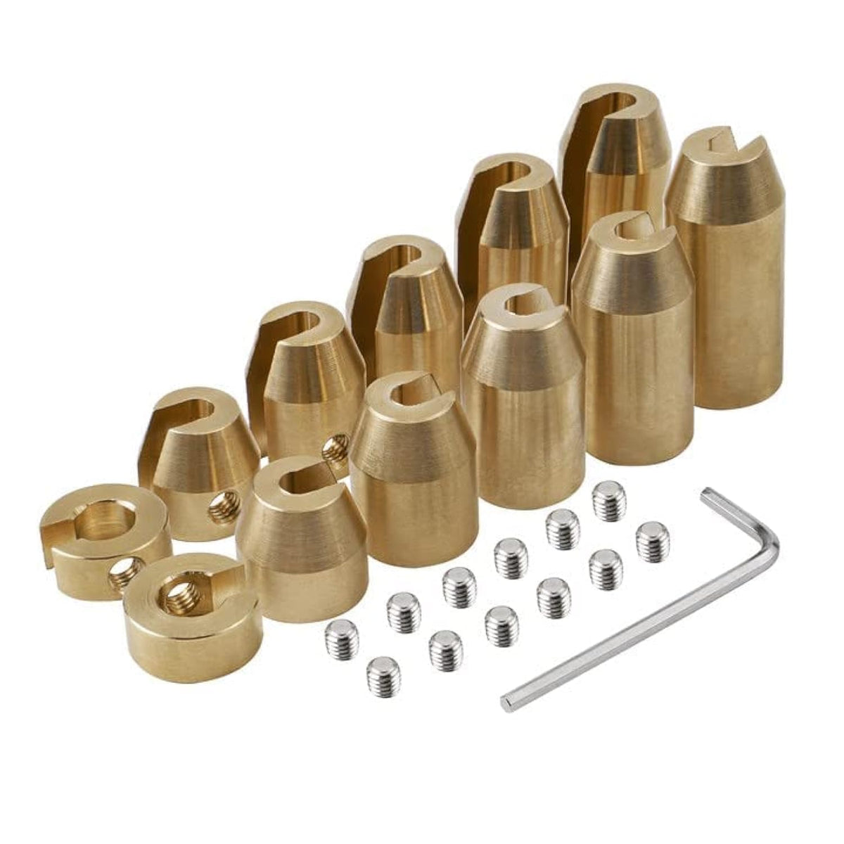 NICECNC front packaging showing 12 brass spoke weights, clear kit benefit