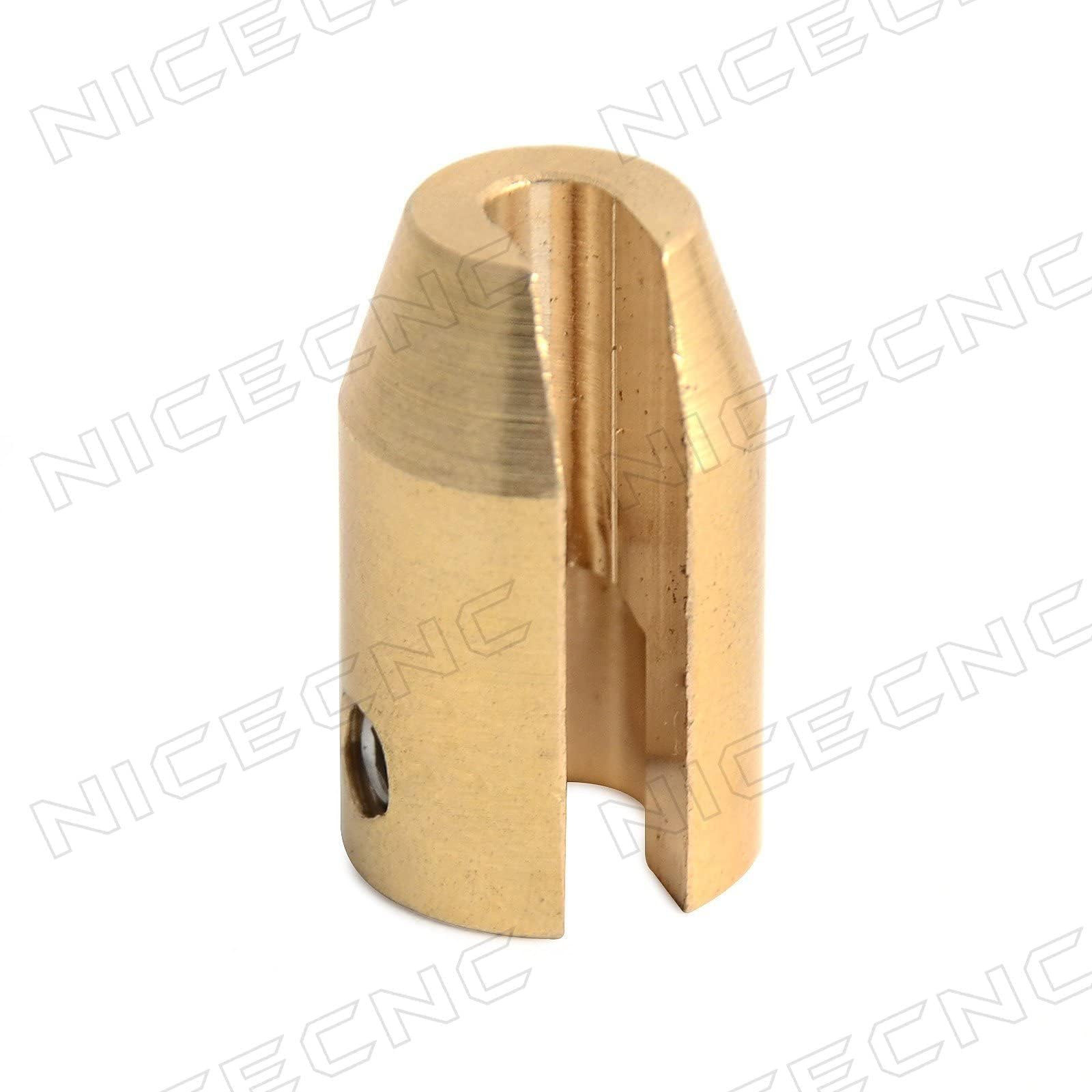 NICECNC weights installed on a motorcycle wheel showing even rotation benefit