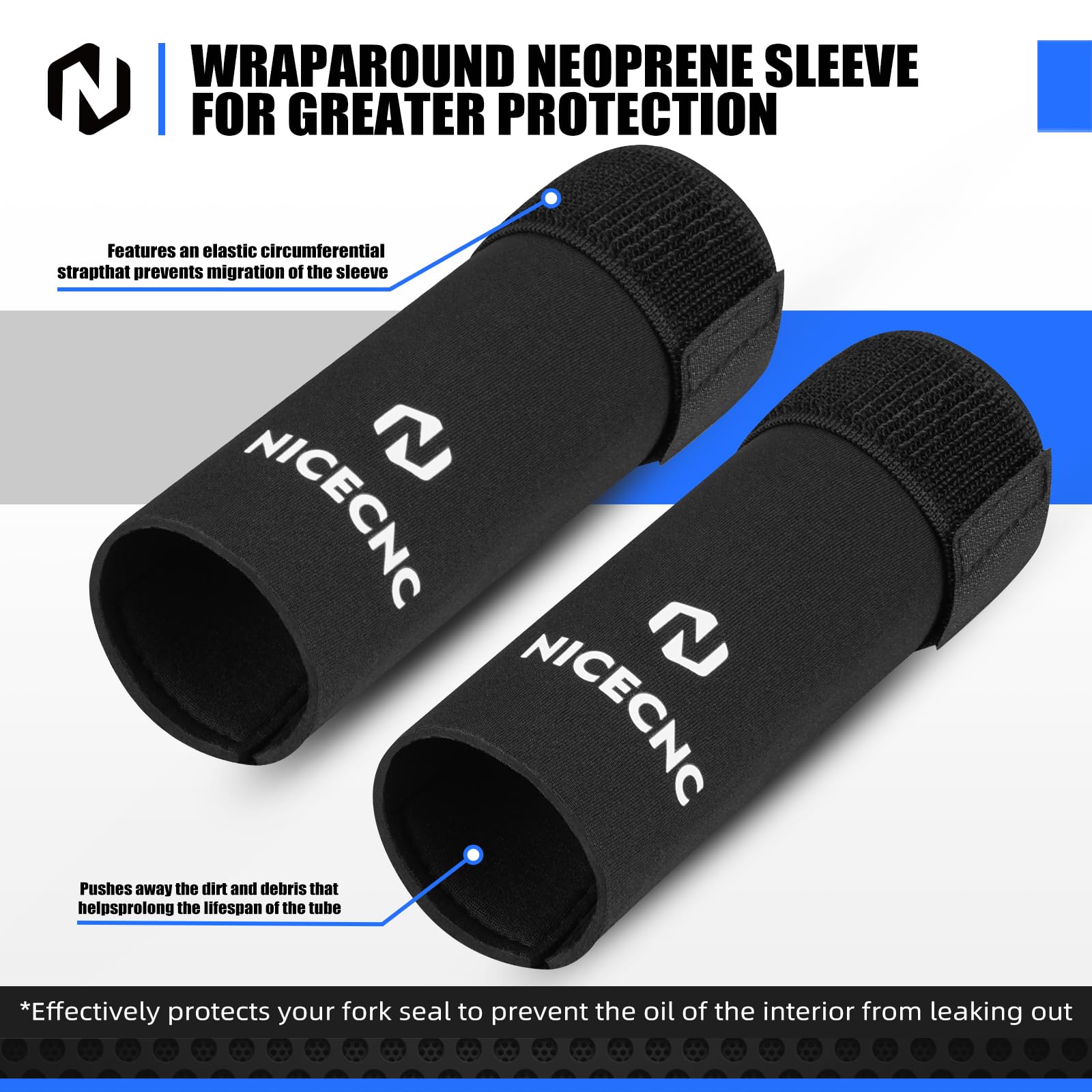 NICECNC three strap fastening system securing protector in place without tools