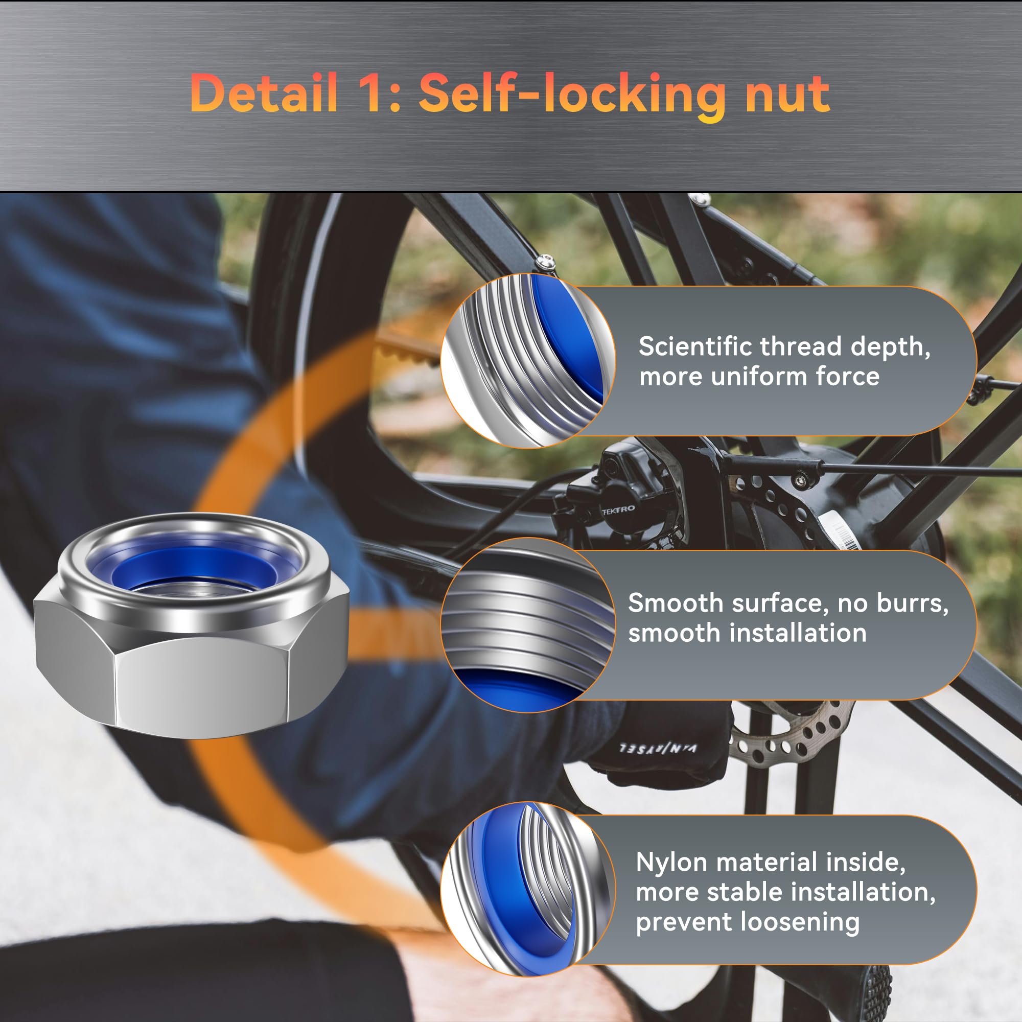 NICEDACK proving rear-stand is unobstructed after adapter installation
