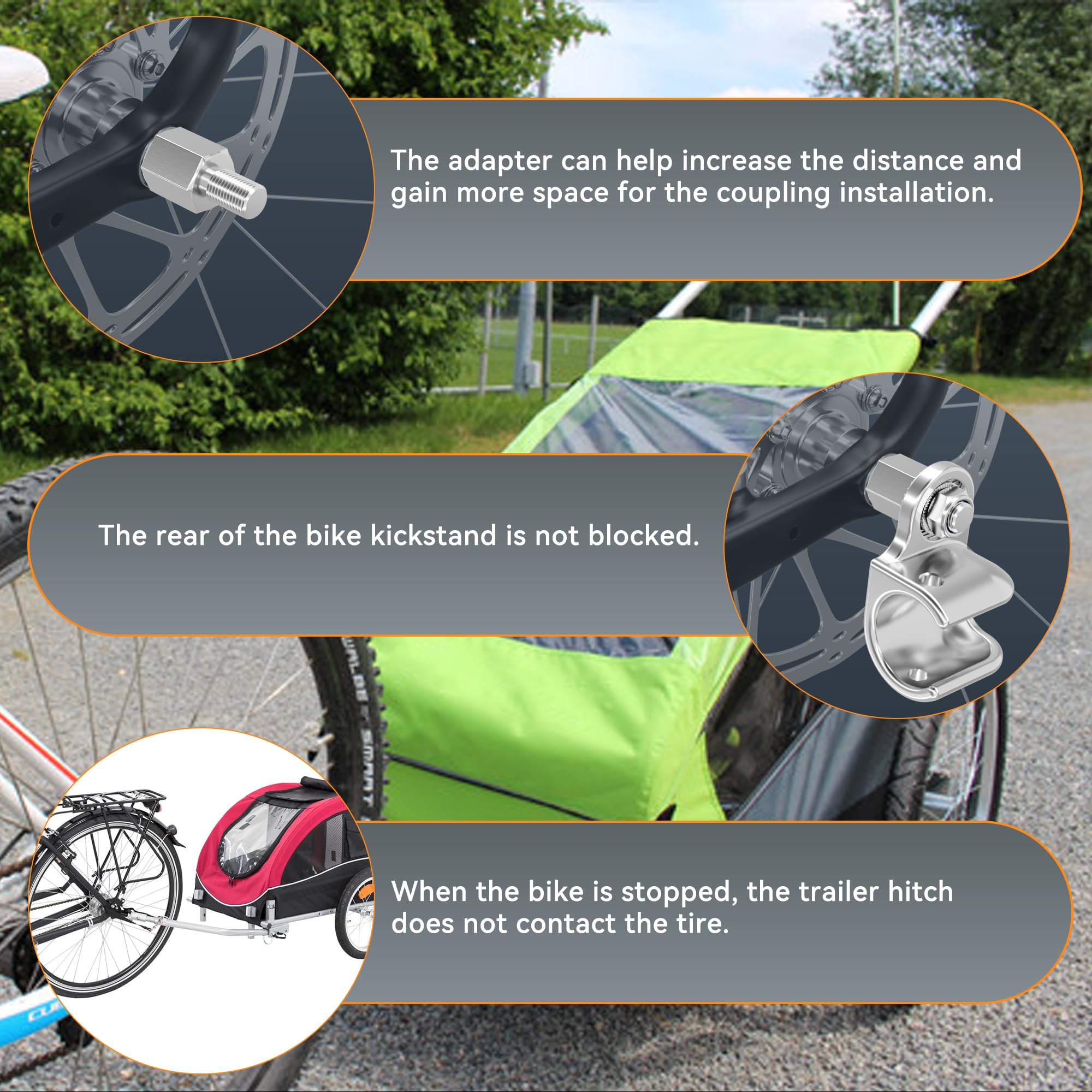 NICEDACK side profile showing extender length for improved space