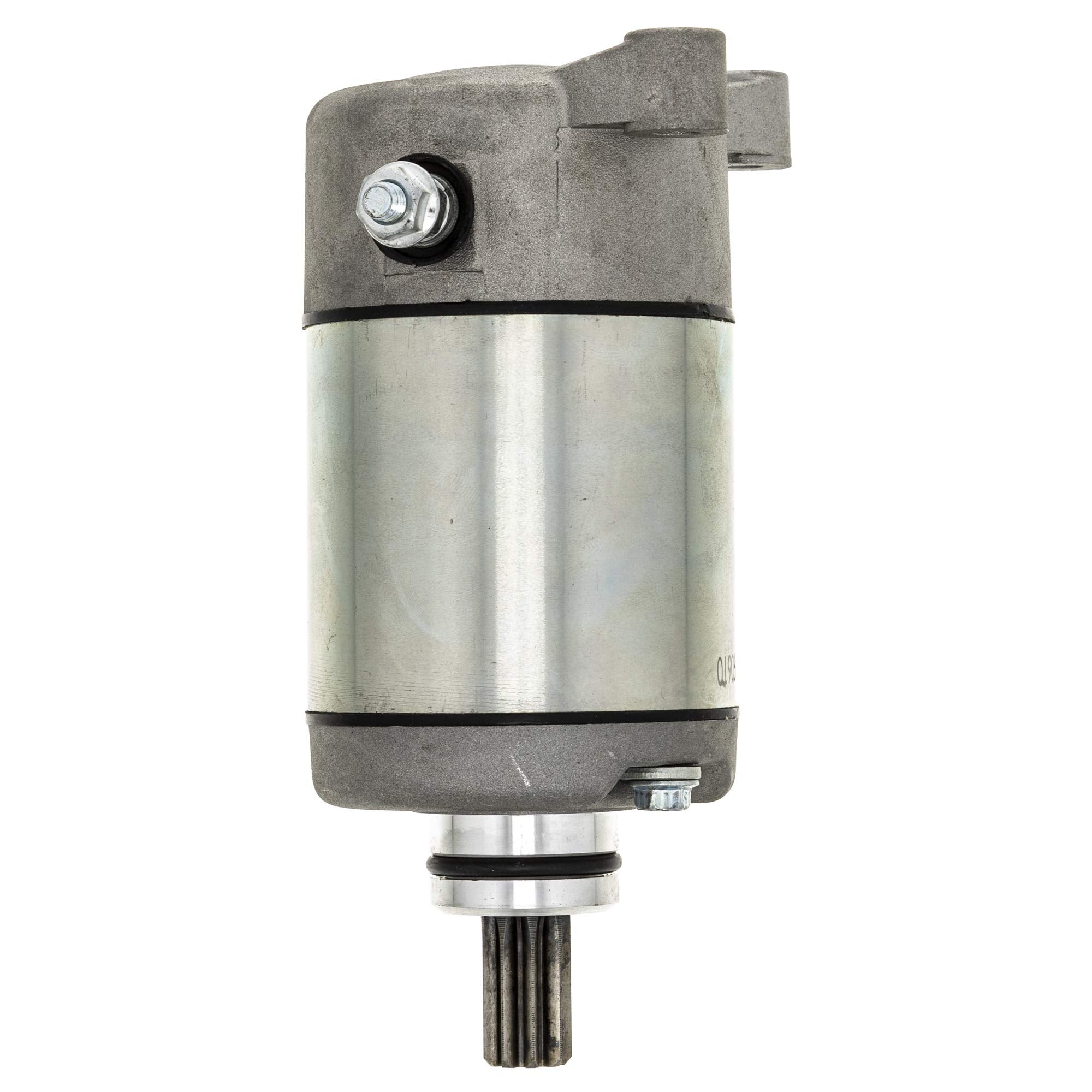 NICHE starter close-up of nine-tooth pinion highlighting precise gear engagement