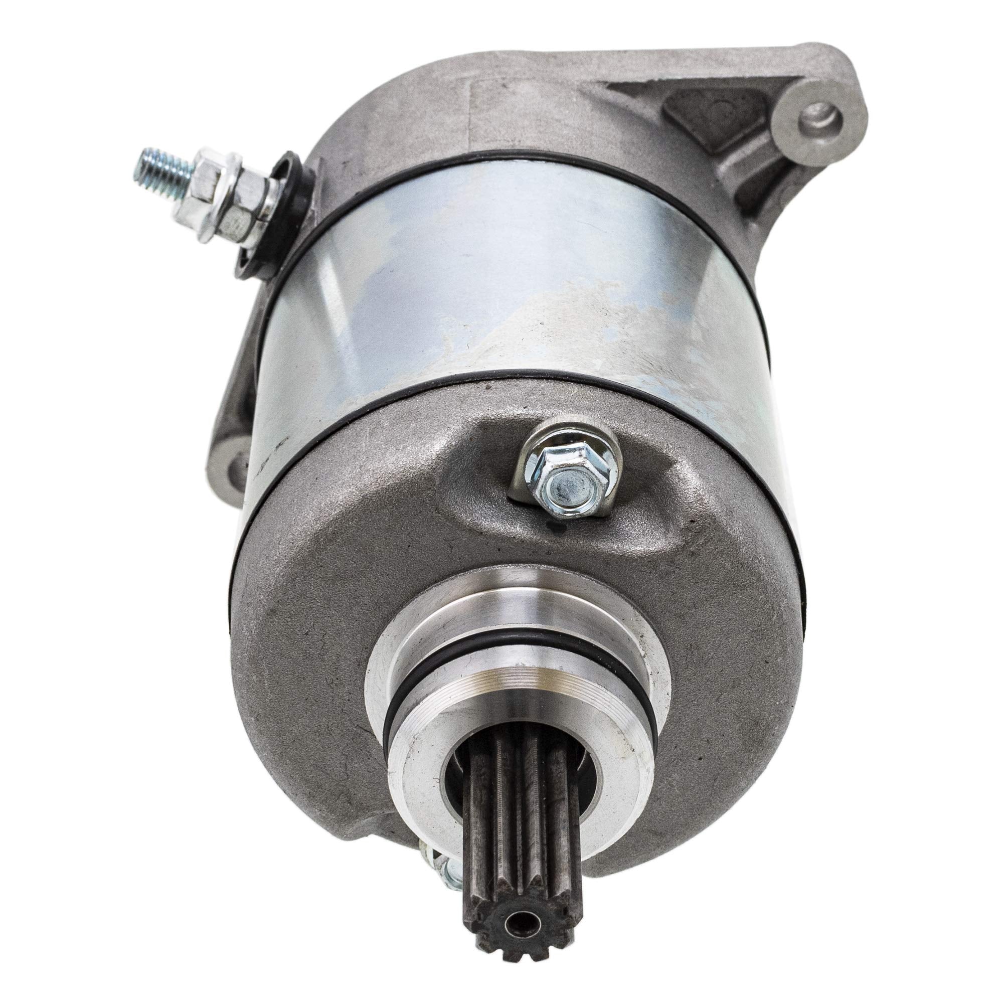 NICHE starter pinion closeup displaying ten teeth for precise engagement
