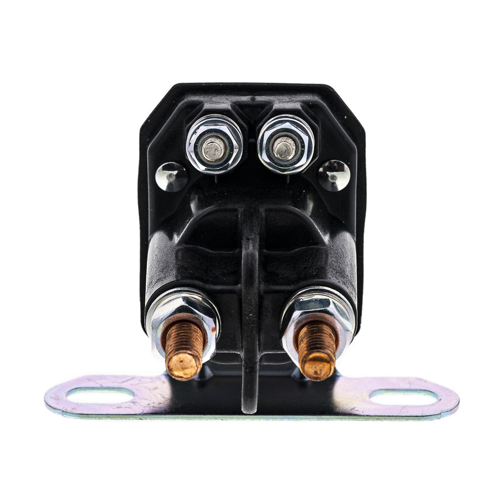 NICHE starter solenoid close-up of terminals for clear electrical connection