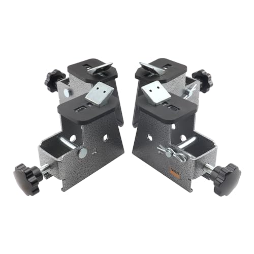 Nienloop front view of four clamp adapters showing fit and finish, simplifies small rim work