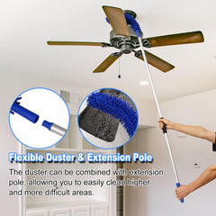NIKCOSMK soft chenille replacement head protecting paint while lifting dirt