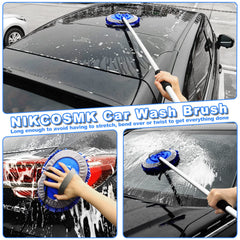 NIKCOSMK assembled 62-inch pole offering extended reach and control