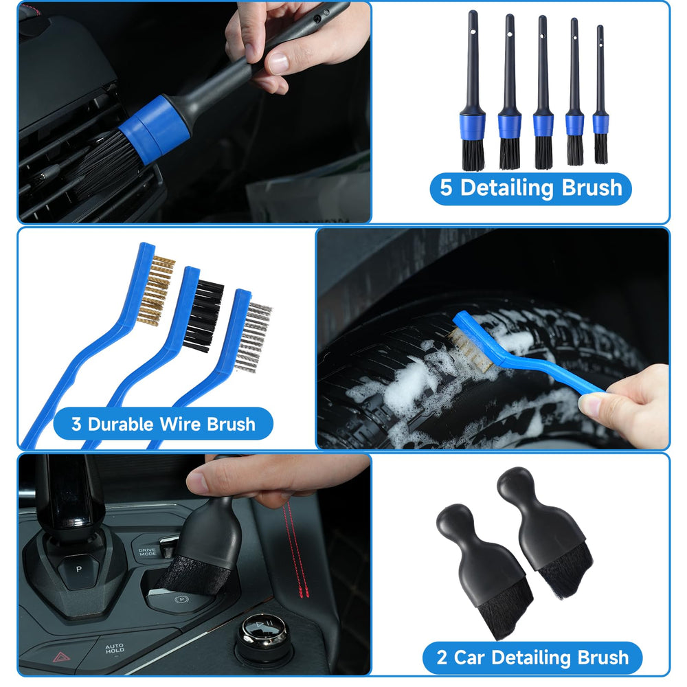 NIKCOSMK windshield cleaning tool delivering streak-free glass