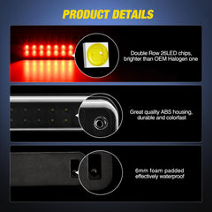 Nilight sealed back with foam pad for waterproof protection