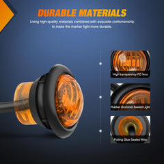 Nilight rear view with potted circuit demonstrating waterproof protection and durability