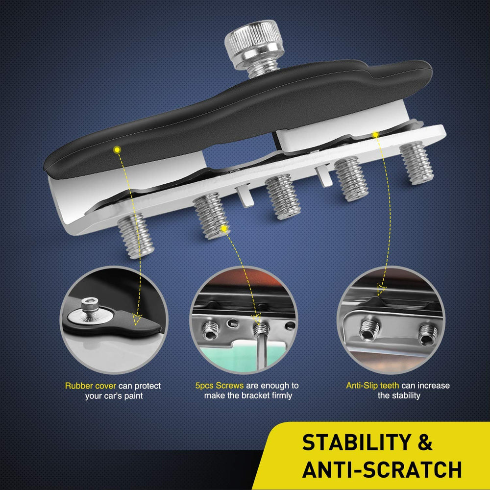 Nilight bracket and hardware layout for easy installation benefit