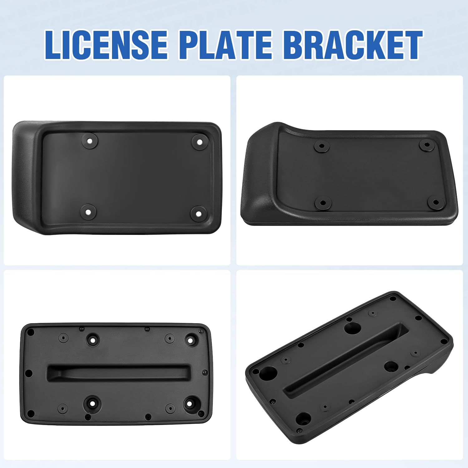 Nilight bracket next to ruler showing accurate OEM dimensions