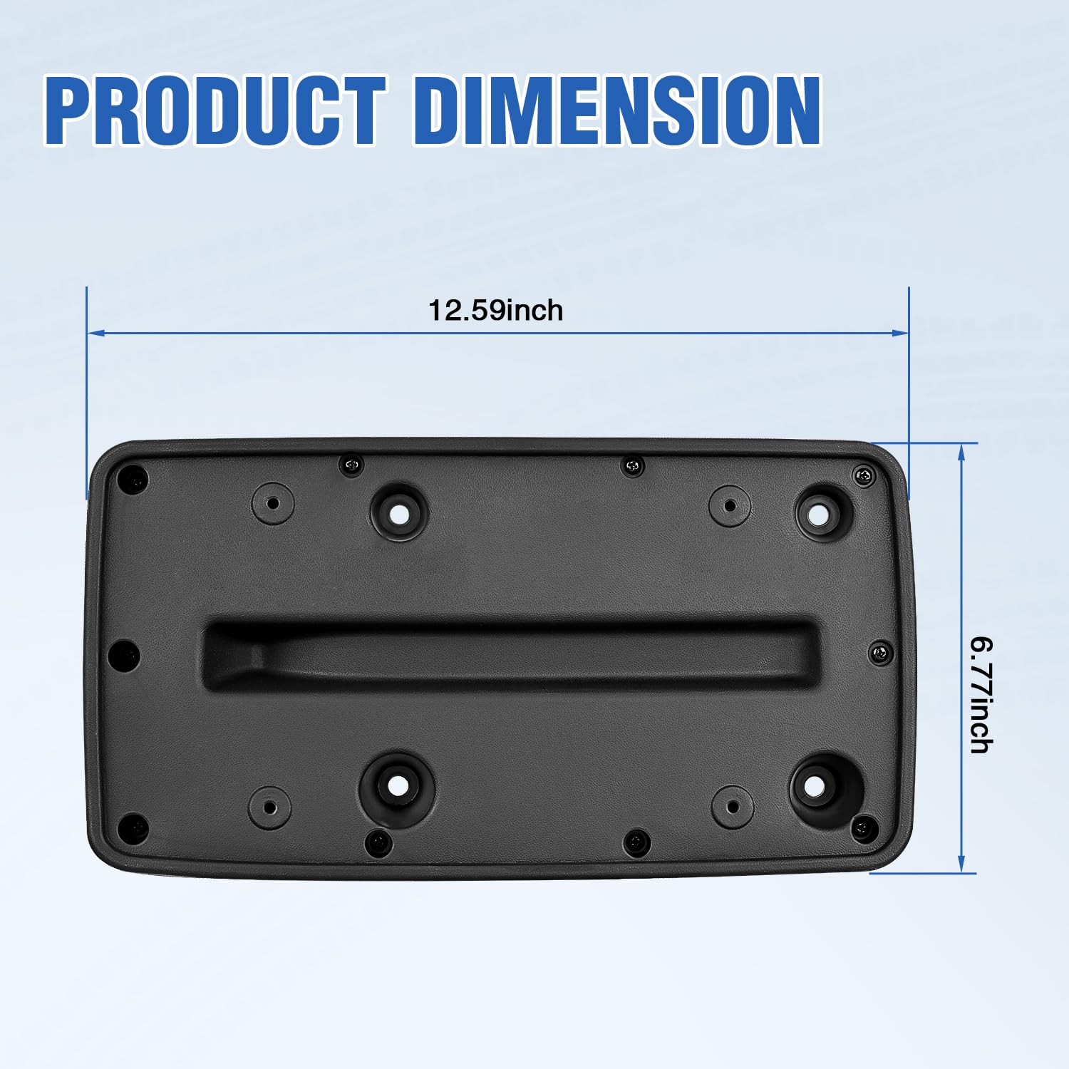Nilight side profile of bracket highlighting contour and strength