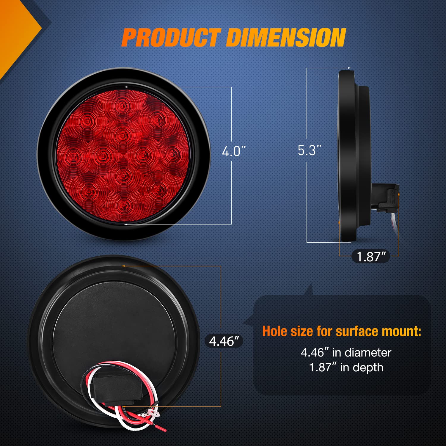 Nilight close-up of LED array and lens detail highlighting superior brightness and spread