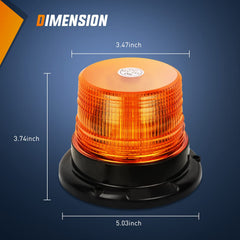 Nilight closeup LED array highlighting 40 SMD LEDs for intense visibility