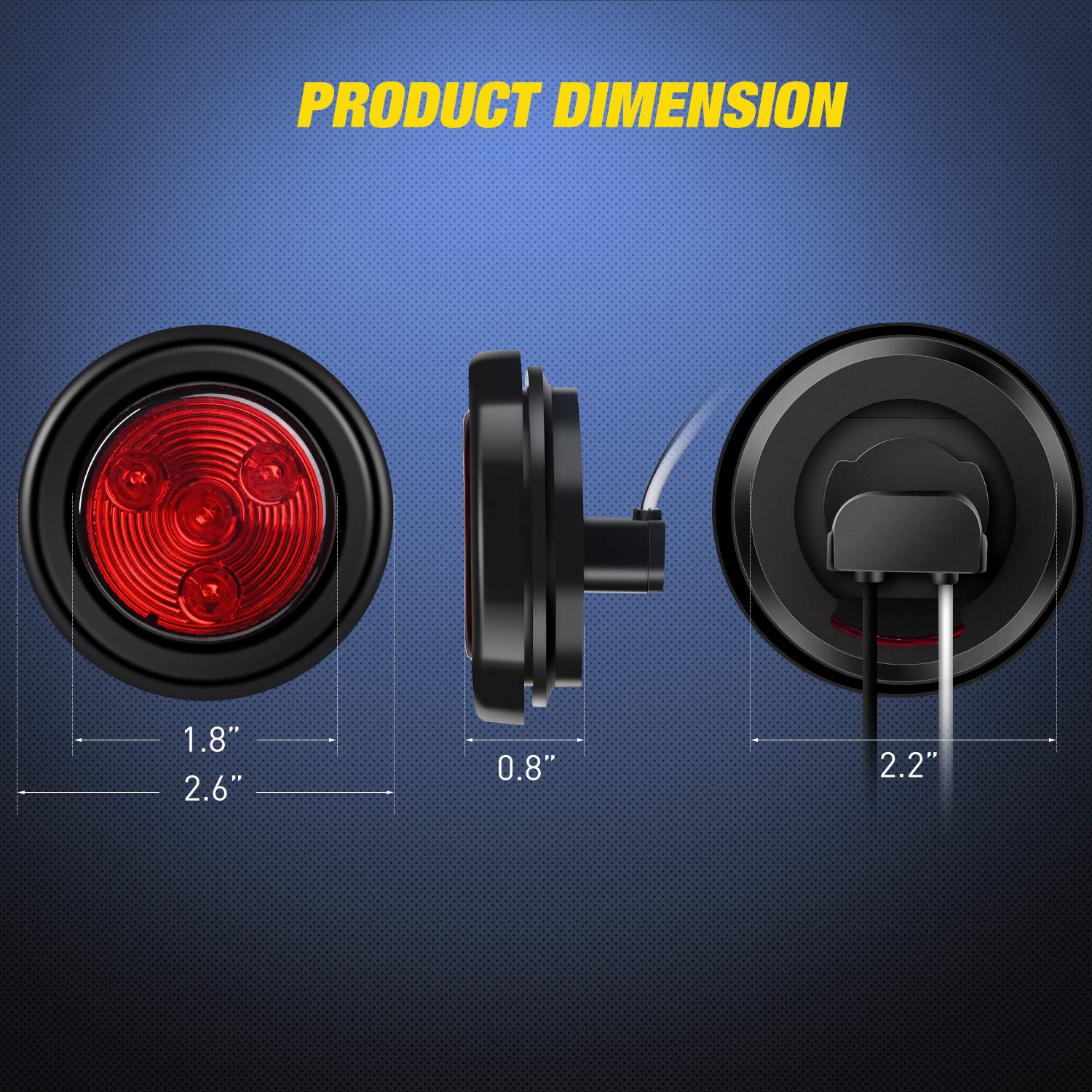 Nilight close-up of polycarbonate lens texture highlighting reflective clarity and durability