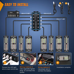 Nilight controller and switch panel offering easy pattern control