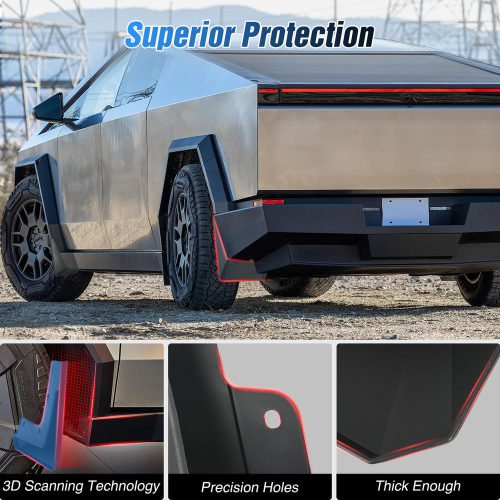 Nilight on Cybertruck driving scene illustrating real-world protection benefit