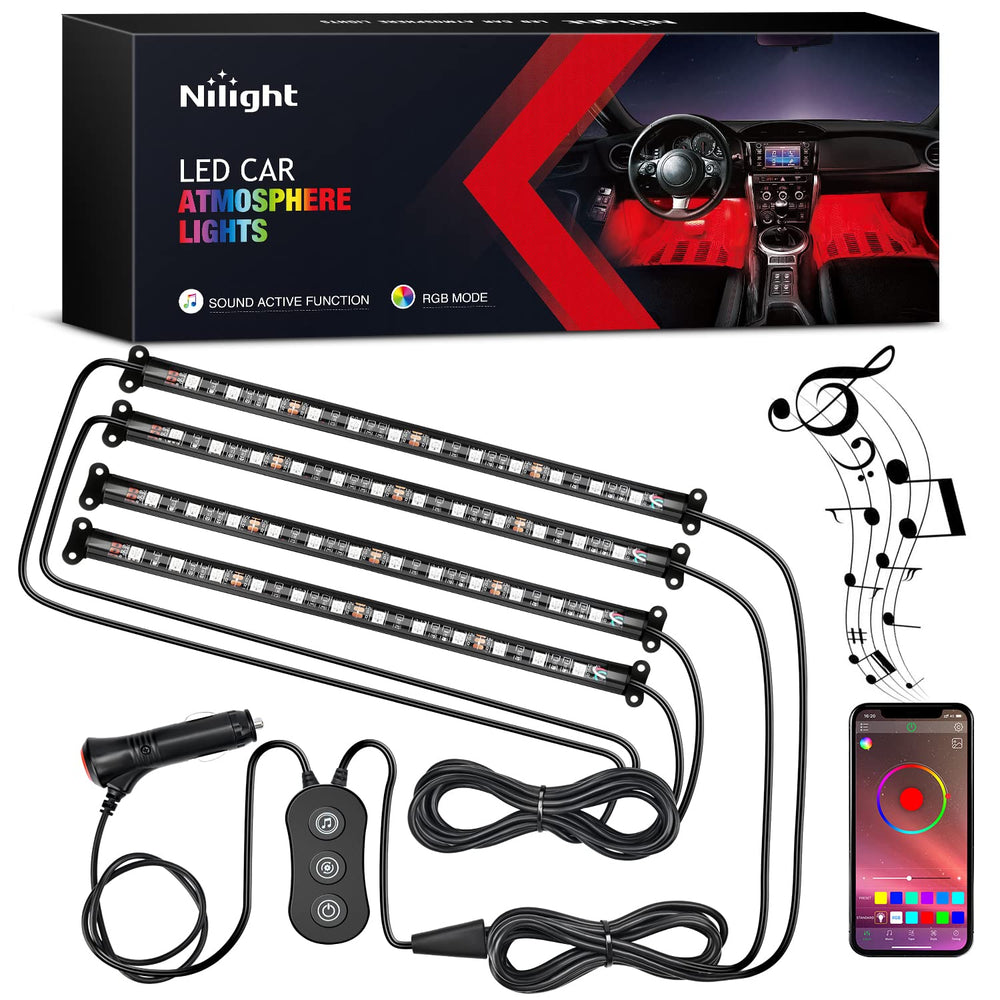 Nilight front packaging showing kit contents and easy setup benefit