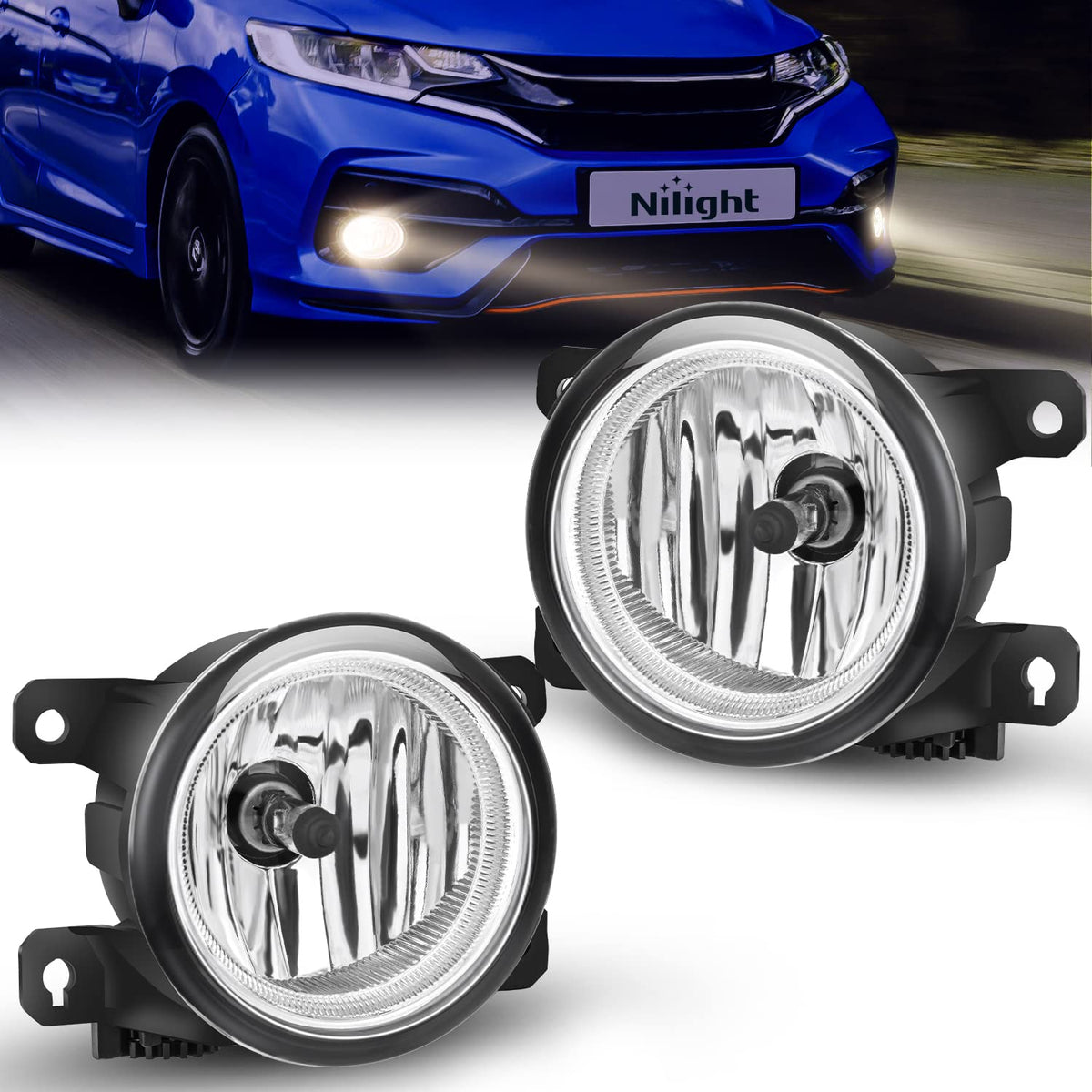 Nilight front assembly showing exact factory-fit replacement benefits