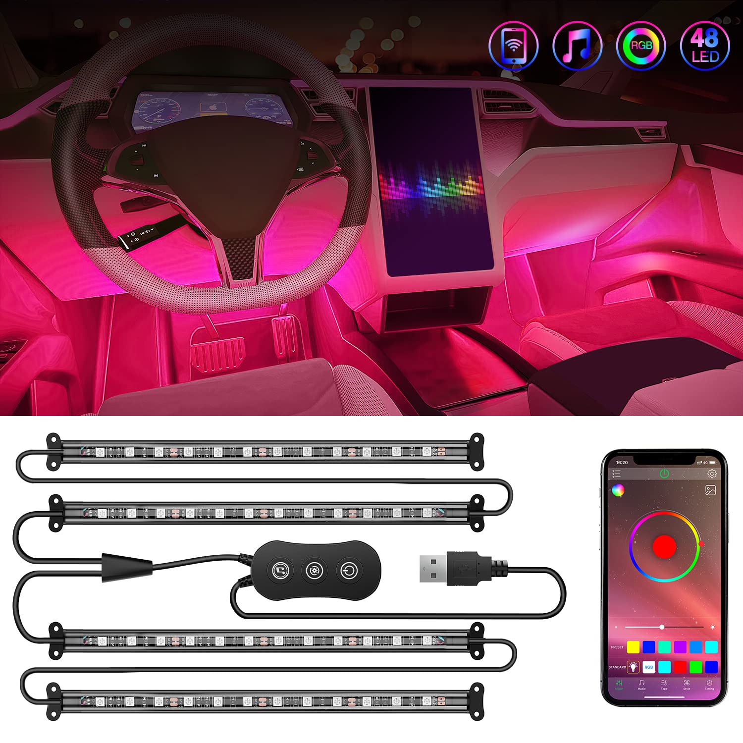 Nilight front packaging showing kit contents and benefits