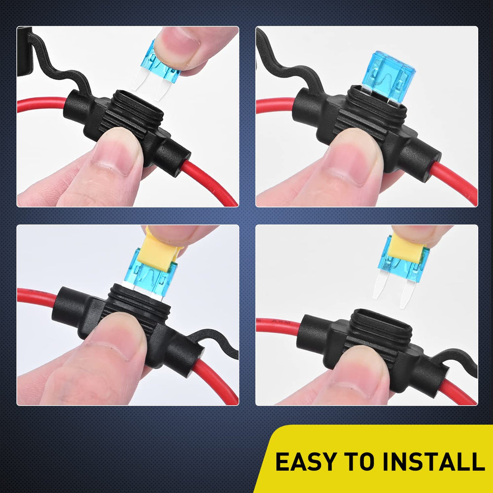Nilight fuse puller and open case for fast, safe fuse removal and storage
