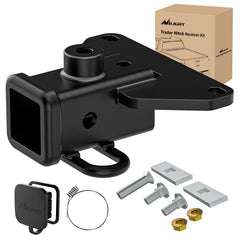 Nilight front hitch view showing secure mounting and improved towing stability