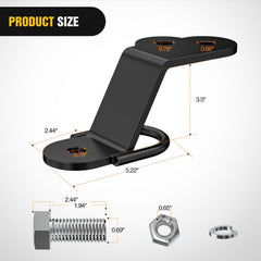 Nilight side profile highlighting 3" rise/drop and increased clearance benefit