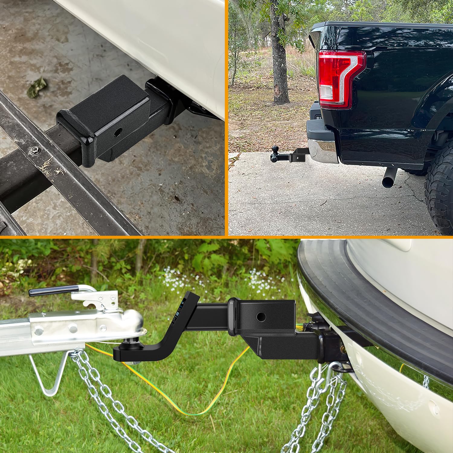 Nilight extension carrying bike rack securely for safer transport
