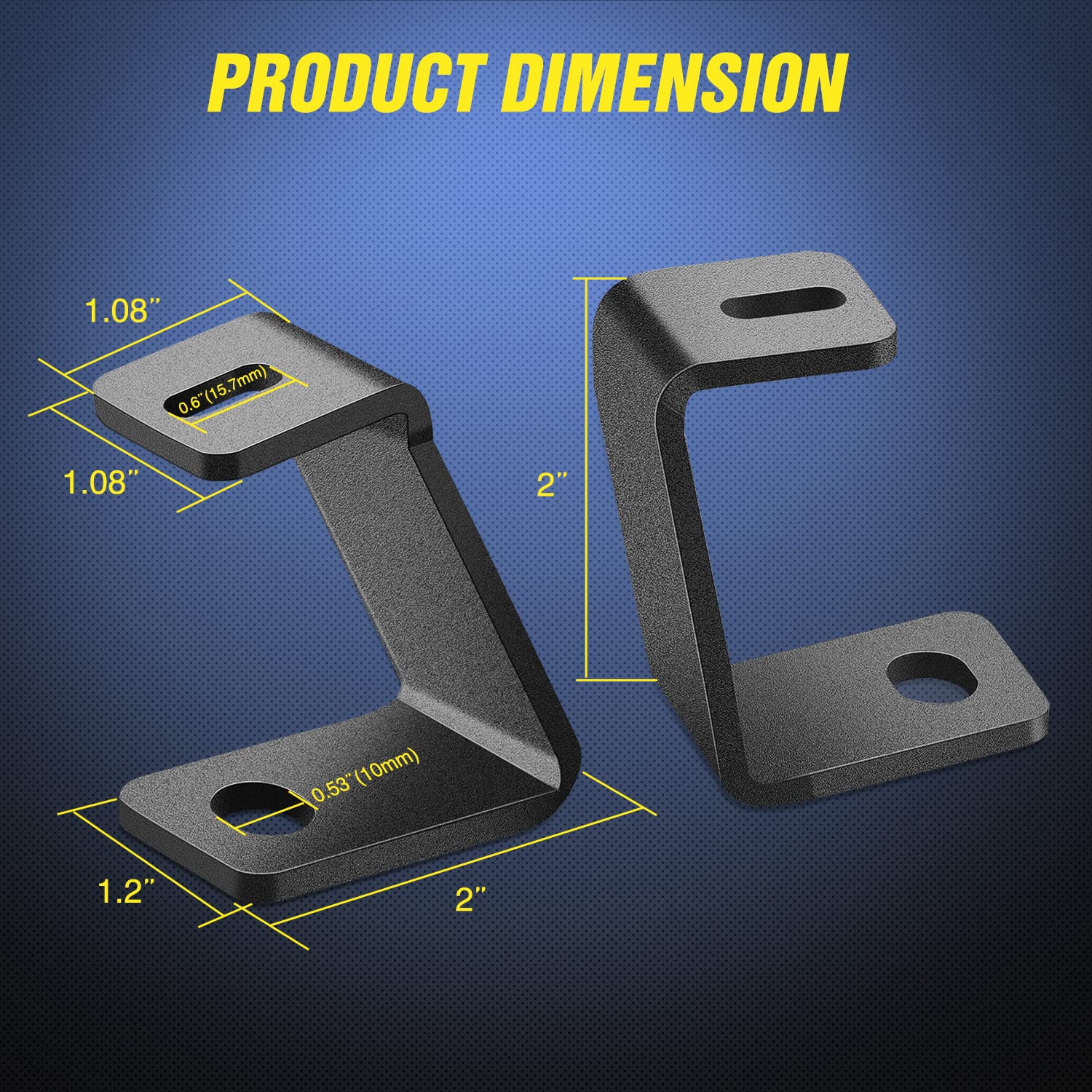 Nilight matte black finish close-up showing corrosion-resistant durable coating benefit