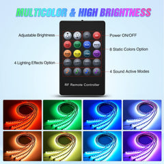 Nilight underglow in use during night drive highlighting aesthetic enhancement