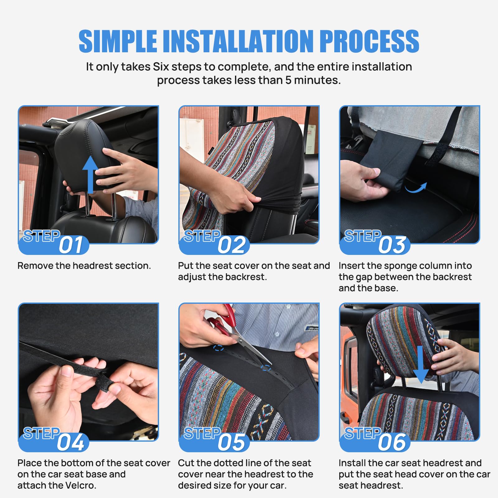 Nilight installation straps and anchors show secure fit benefits