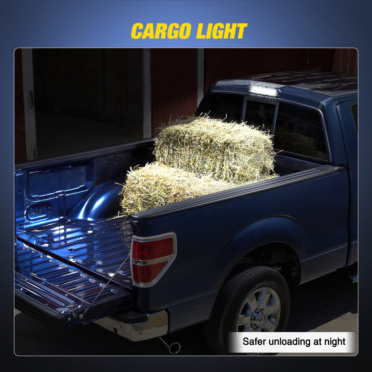 Nilight installed on Ford F-150 tailgate demonstrating direct-fit upgrade benefit