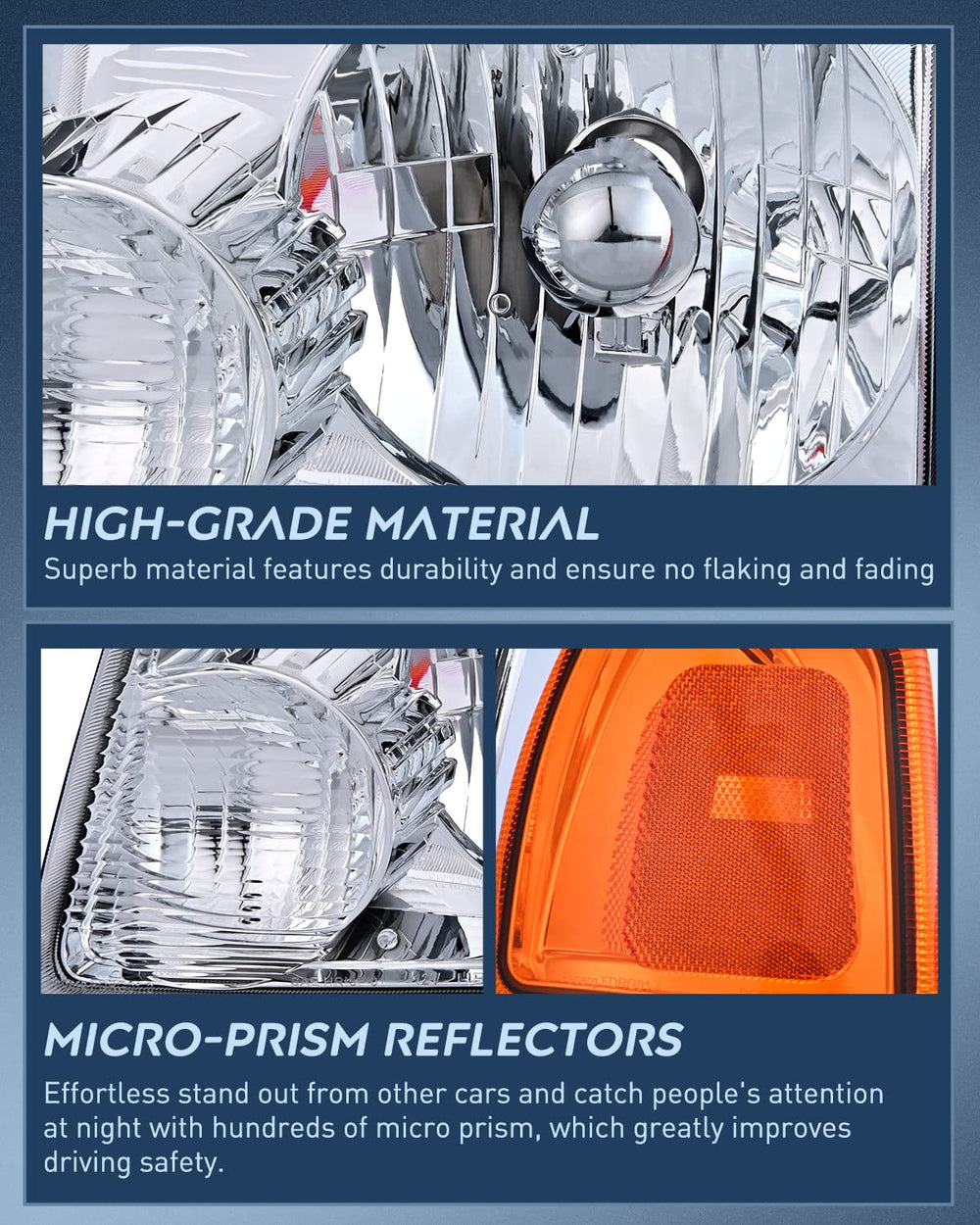 Nilight headlights installed on Ford Ranger improving road visibility