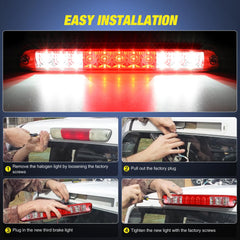 Nilight installed on Chevy Colorado high mount, brand improves rear visibility