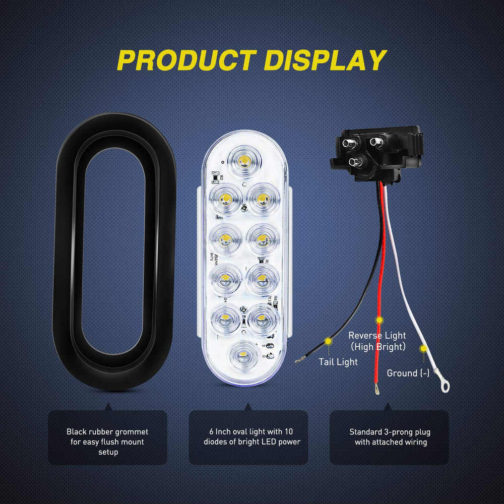 Nilight close-up of 10 SMD LEDs revealing bright concentrated array