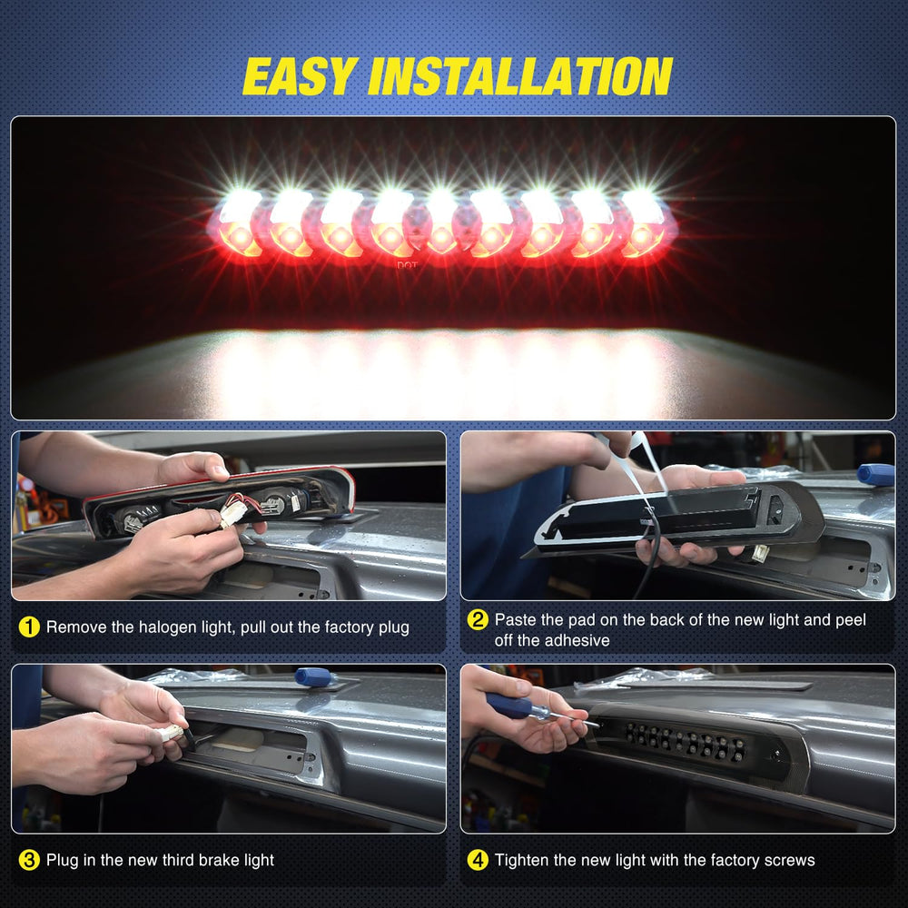 Nilight closeup of LED array showing bright LEDs for improved visibility benefit